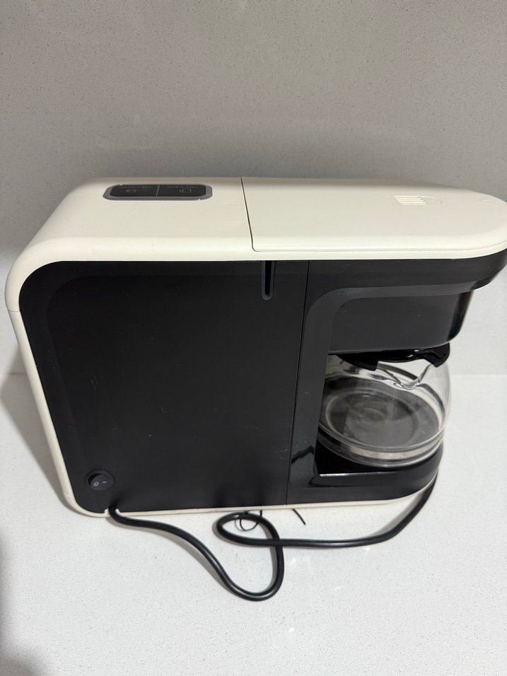 Karaca Beyaz Kahve Makinesi 2 si 1 arada - Görsel 4