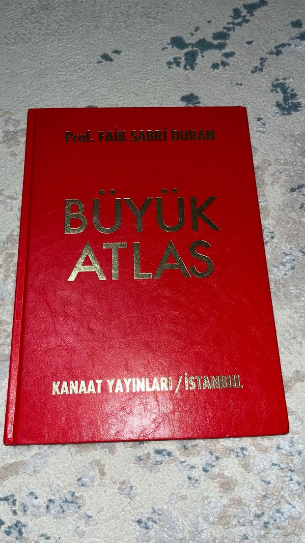 Prof. Faik Sabri Duran Büyük Atlas Kitabı - Görsel 2