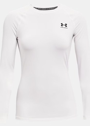 Under Armour Beyaz Uzun Kollu Spor Tshirt - Görsel 4