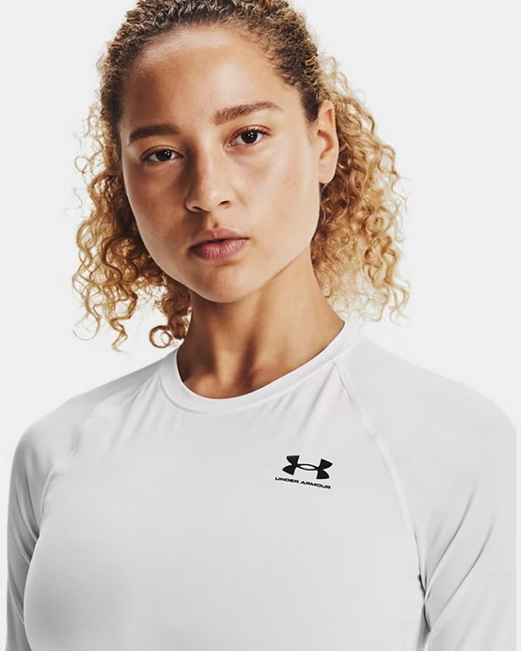 Under Armour Beyaz Uzun Kollu Spor Tshirt - Görsel 2