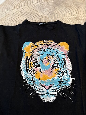 M beden oversize tişört - Görsel 2