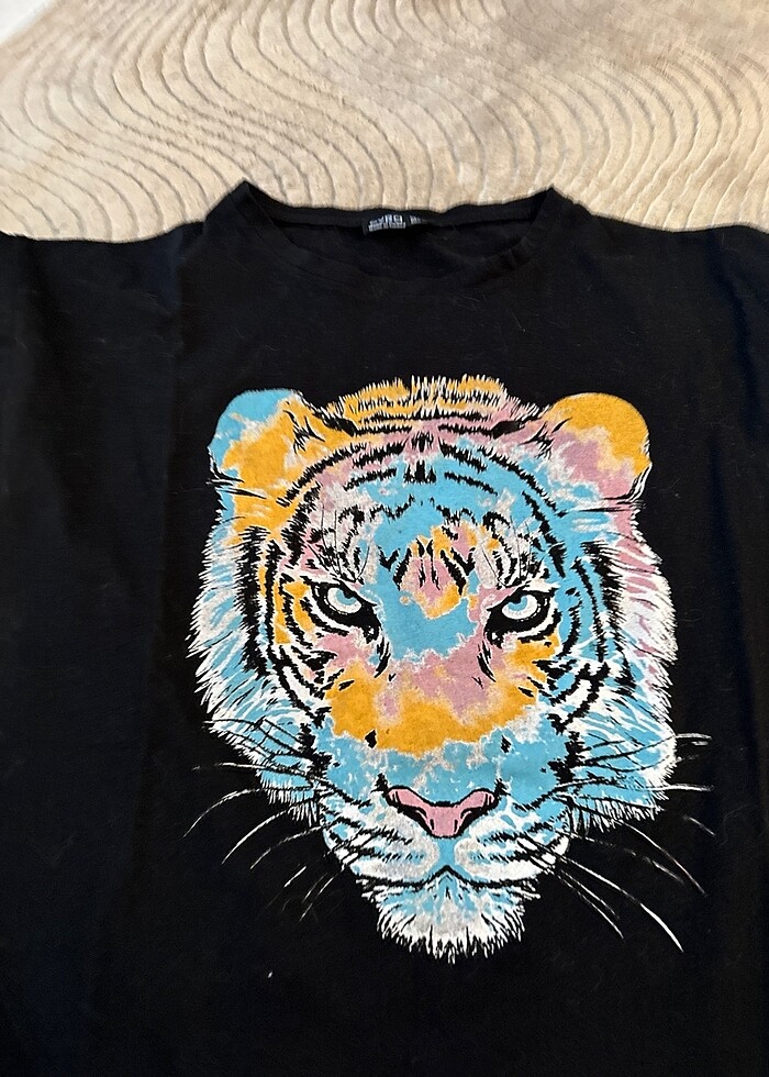 M beden oversize tişört - Görsel 2