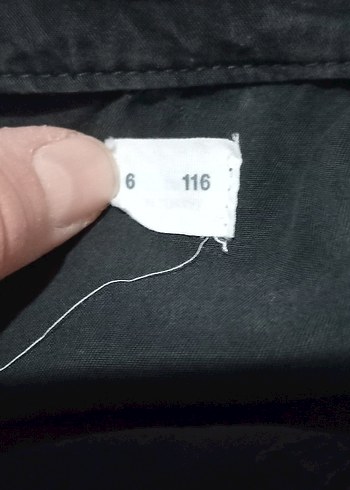 Zara marka crop gömlek 6-7 yaş - Görsel 5