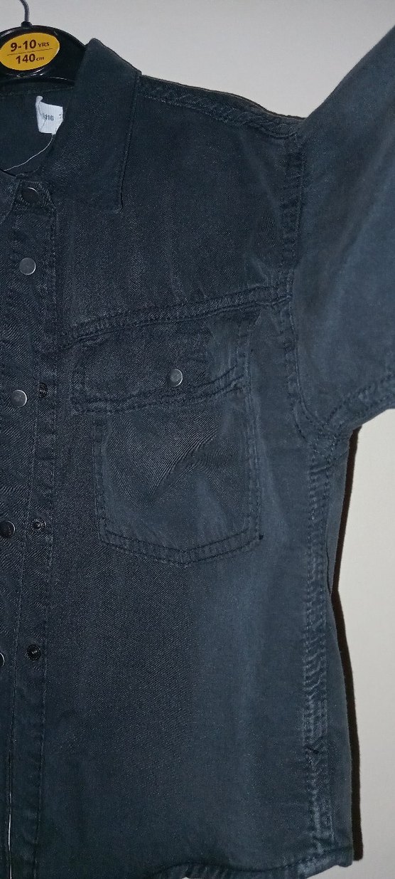 Zara marka crop gömlek 6-7 yaş - Görsel 3