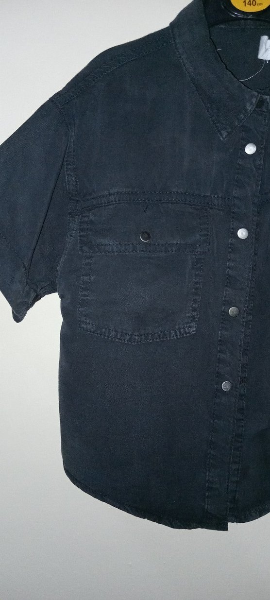 Zara marka crop gömlek 6-7 yaş - Görsel 2