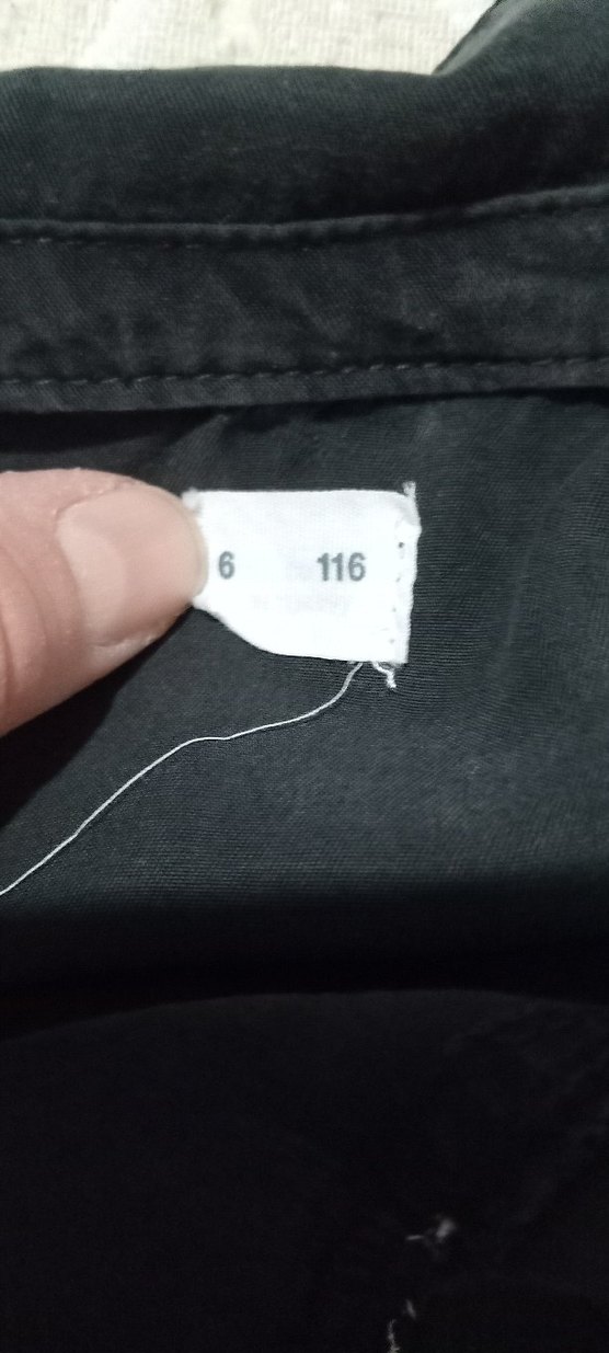 Zara marka crop gömlek 6-7 yaş - Görsel 5