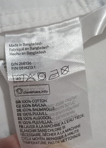 Orijinal H&M Logg gömlek 9-10 yaş - Görsel 8