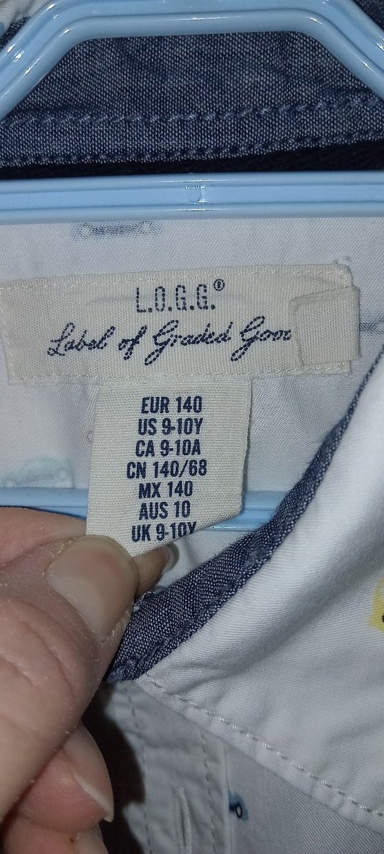 Orijinal H&M Logg gömlek 9-10 yaş - Görsel 4
