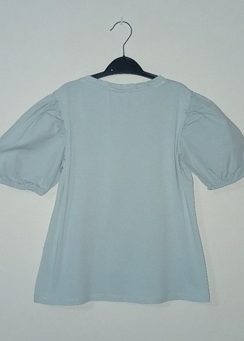 Zara marka taşlı bluz 9-10 yaş - Görsel 4