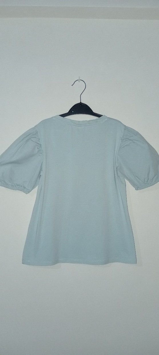 Zara marka taşlı bluz 9-10 yaş - Görsel 4