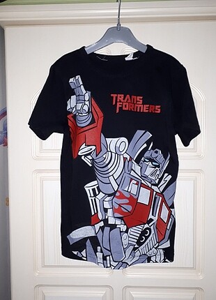 H&M Transformers tişört 6-8 yaş için 