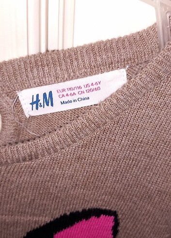 H&M H&M triko elbise 4-6 yaş 