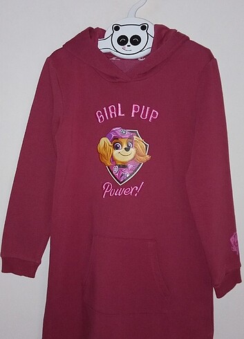 Orijinal H&M Paw patrol elbise 6-7 yaş