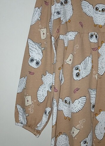 7 Yaş Beden camel Renk Orijinal H&M Harry potter elbise 6-8 yaş