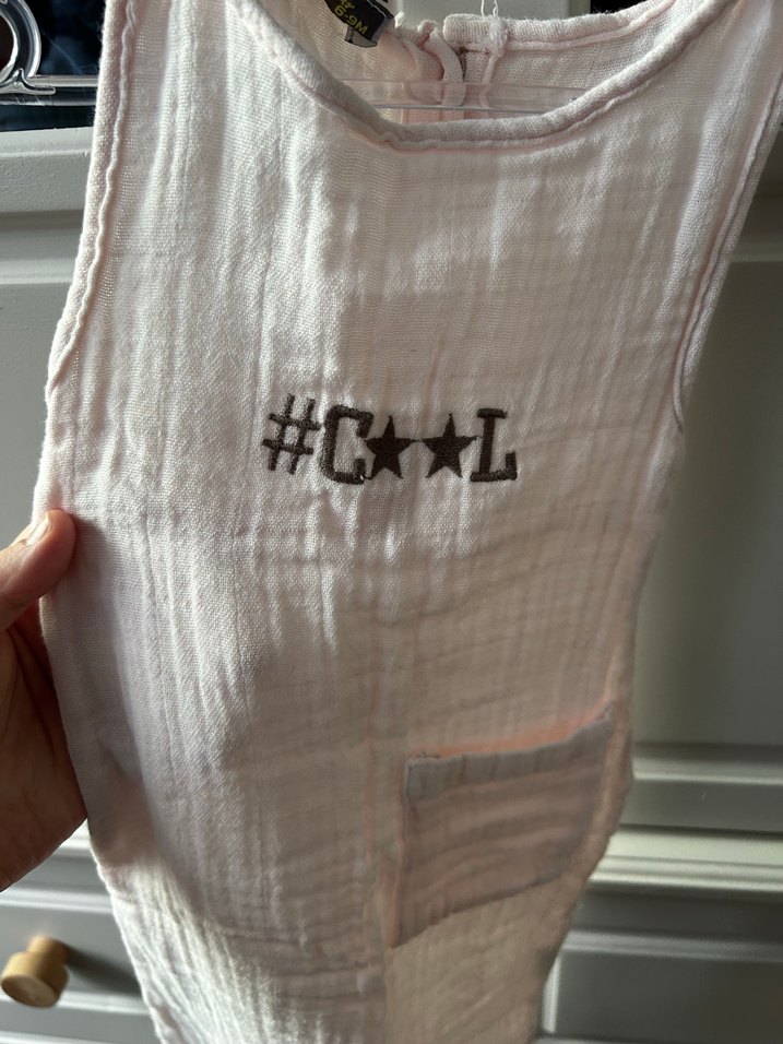 Beyaz Bebek Kız Tulum - Görsel 3