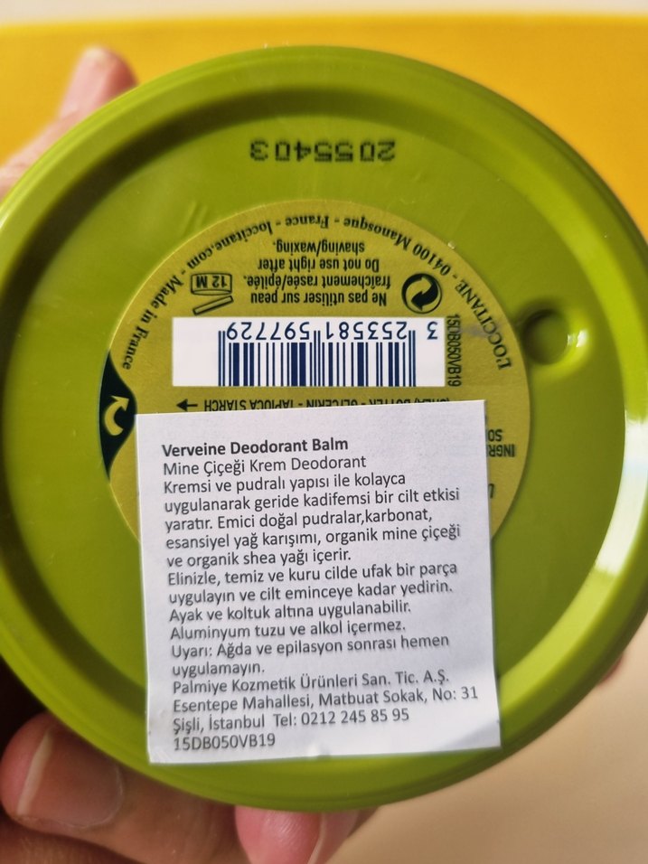 L'Occitane Verveine Kadın Deodorant 50G - Görsel 4