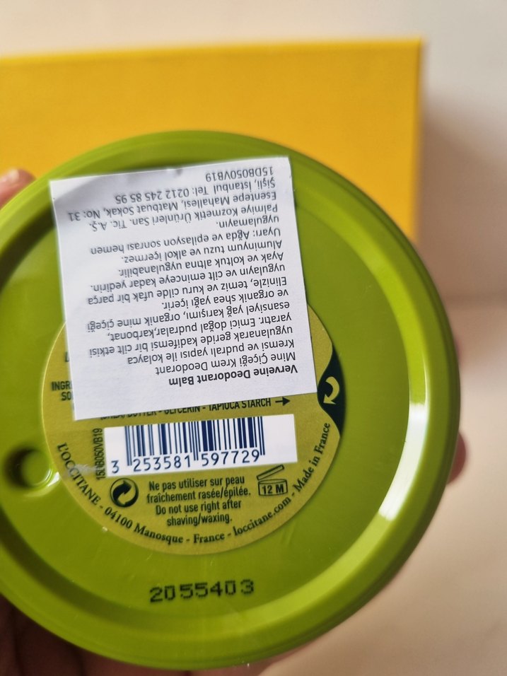 L'Occitane Verveine Kadın Deodorant 50G - Görsel 5