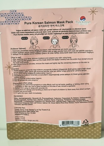 Pure Korean Somon Maskesi - Görsel 4