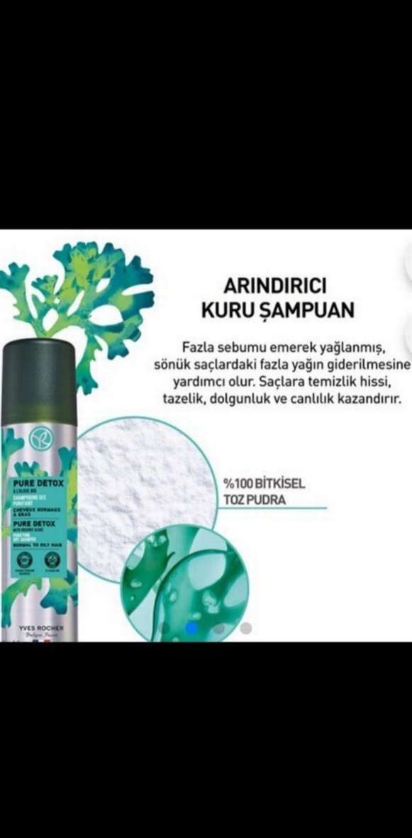 Yves Rocher Pure Detox Arındırıcı Saç Şampuanı - Görsel 2
