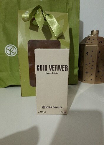 YVES ROCHER CUR VETIVER ERKEK PARFUMU