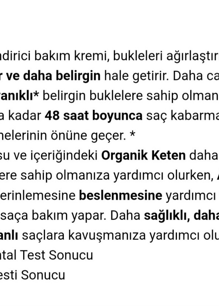 SAÇ ŞEKİLLENDİRİCİ BAKIM KREMI 150 ML - Görsel 3