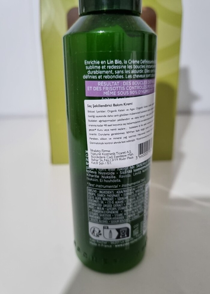 SAÇ ŞEKİLLENDİRİCİ BAKIM KREMI 150 ML - Görsel 5