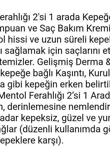 Healthtex HEAD&SHOULDERS KEPEGE KARŞI ŞAMPUAN
