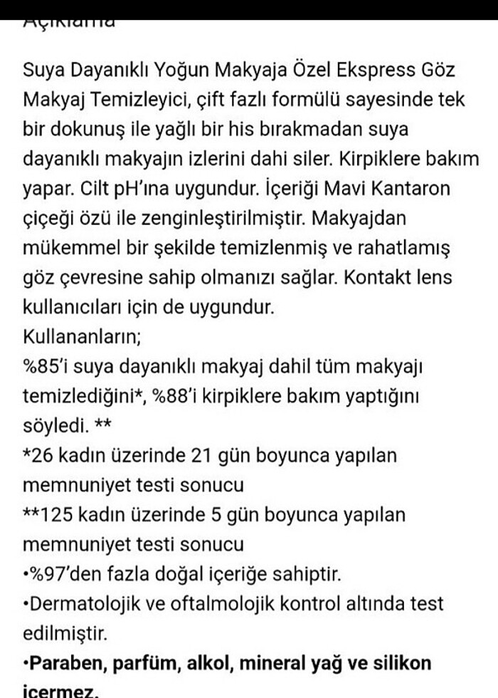 PUR BLEVET SUYA DAYANIKLI YOGUN MAKYAJ TEMIZLEYICI - Görsel 4