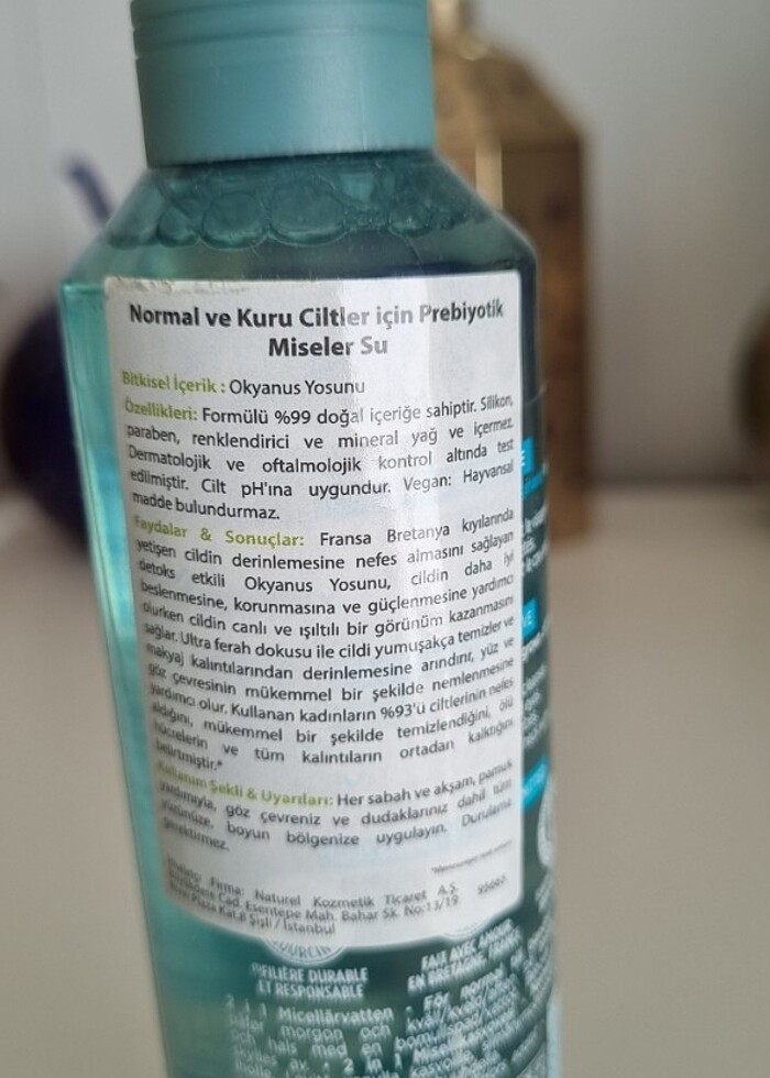 HASSAS GOZ  MAKYAJ TEMİZLEYİCİSİ 100 ML - Görsel 4