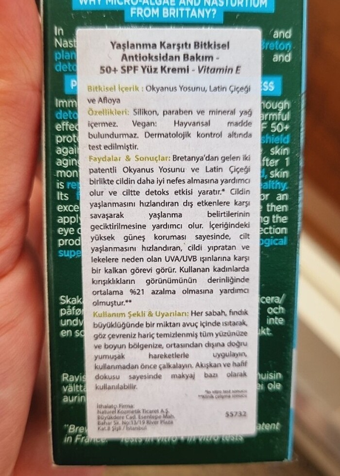 YVES ROCHER 50+FSP/SPF GÜNEŞ KREMI  - Görsel 5