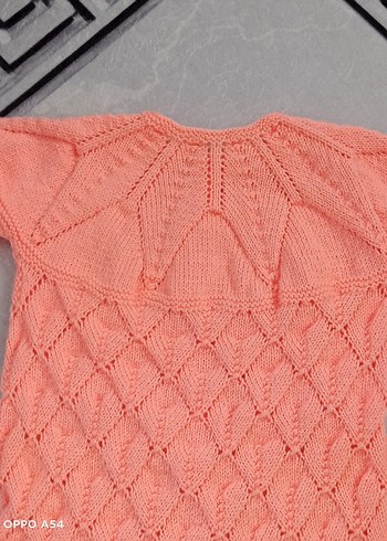 Örgü Kız Çocuk Hırka - Görsel 2