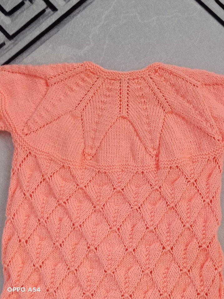 Örgü Kız Çocuk Hırka - Görsel 2