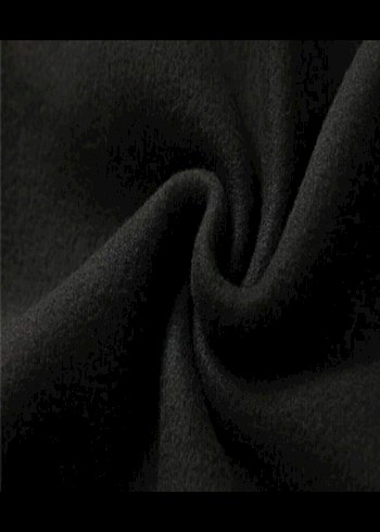 Erkek Siyah Salaş Sweatshirt Kapşonlu oversize beden - Görsel 5