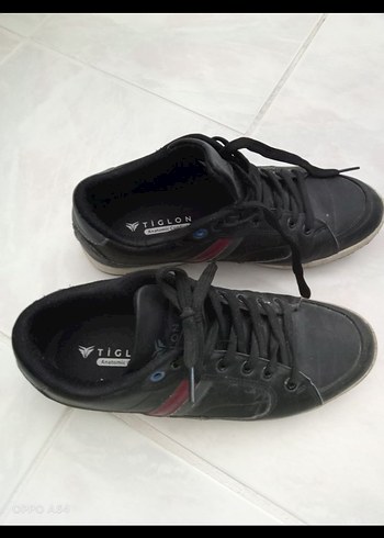 Siyah Erkek Spor Ayakkabı Velcro - Görsel 5