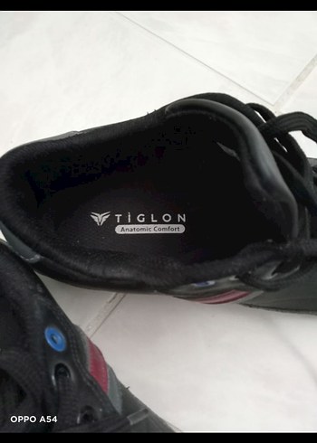 Siyah Erkek Spor Ayakkabı Velcro - Görsel 4