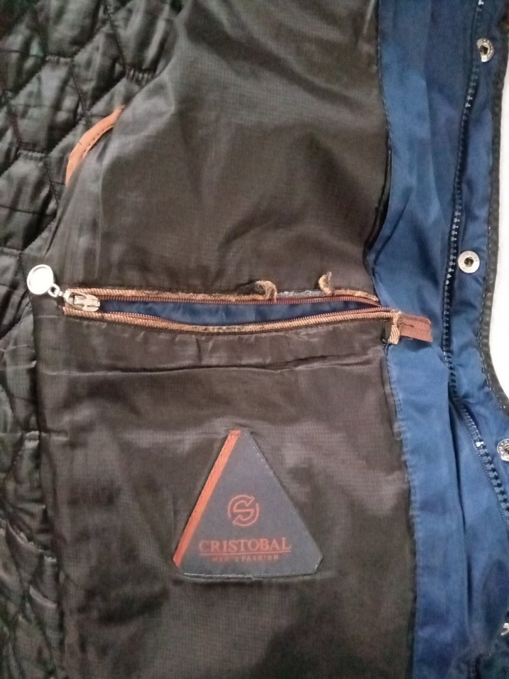 Düğmeli Lacivert Erkek Ceket - Görsel 4