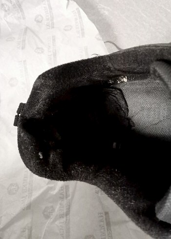 Siyah Gri Erkek Sokak Stili Spor Ayakkabı - Görsel 5