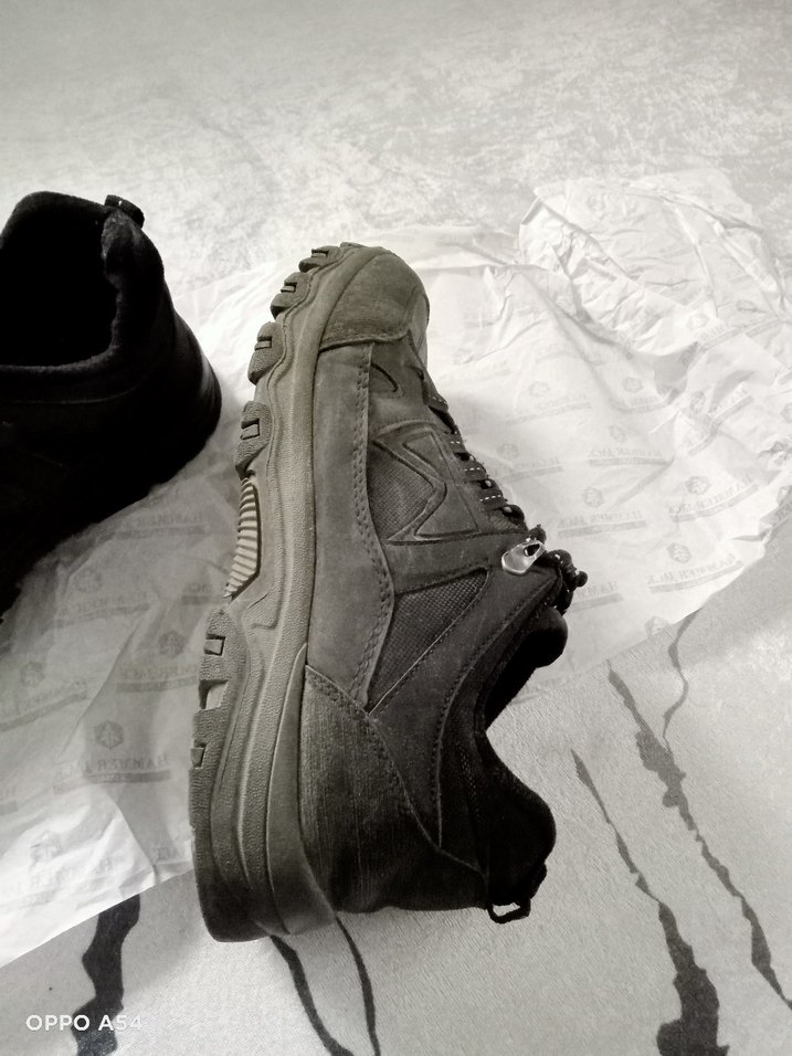 Siyah Gri Erkek Sokak Stili Spor Ayakkabı - Görsel 3