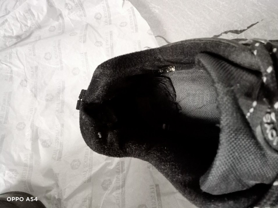 Siyah Gri Erkek Sokak Stili Spor Ayakkabı - Görsel 5