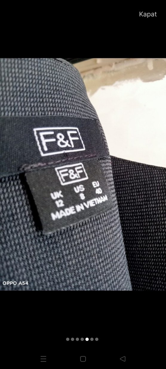 Kemerli Siyah Midi Kolsuz Ofis Elbisesi - Görsel 5