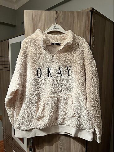 Peluş sweatshirt