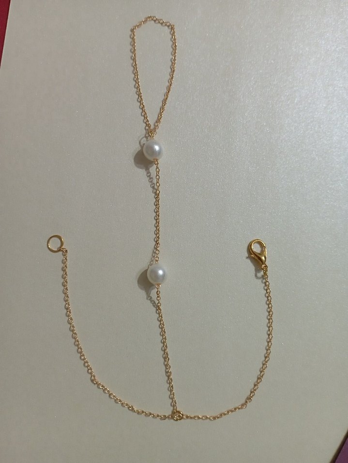 İnce Zincir Detaylı Kadın El Zinciri - Görsel 2