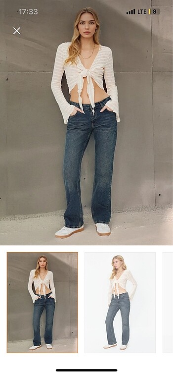 Straight fit jean