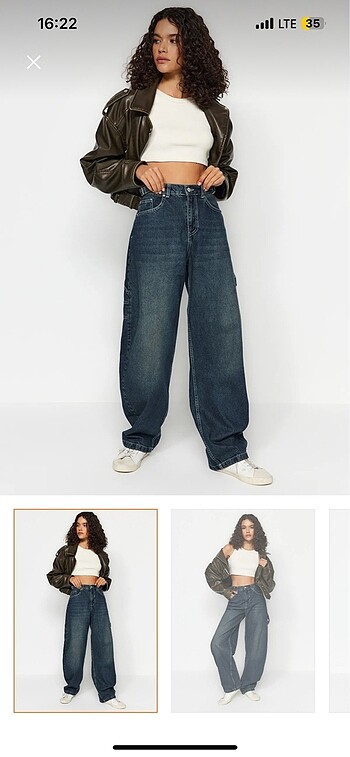 Bol kesim skater jeans
