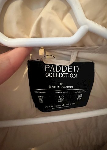 Stradivarius Bej Kısa Örgü Kollu Kadın Mont