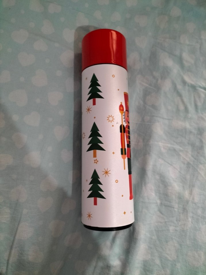 Renkli Kırmızı Termos - Görsel 2