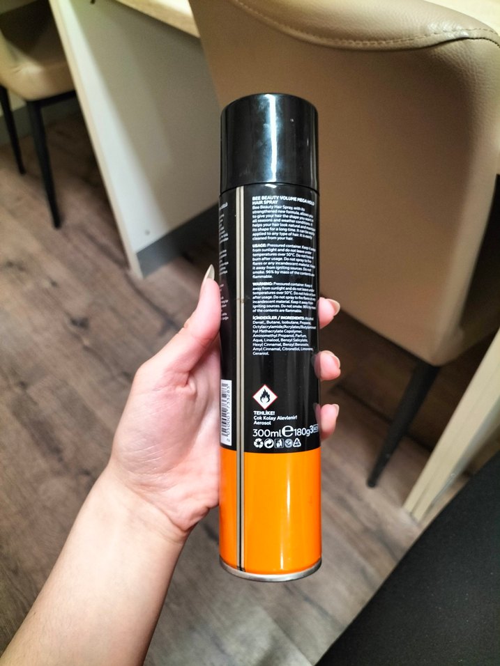 Bee Beauty Mega Hold Hacim Saç Spreyi 300ml - Görsel 2