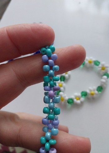 Renkli Boncuklu Bohem Çocuk Bileklik Seti - Görsel 3