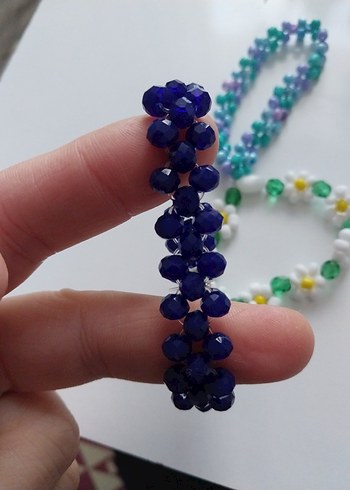 Renkli Boncuklu Bohem Çocuk Bileklik Seti - Görsel 2