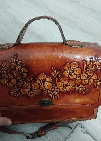 hakiki deri bayan çantası - Görsel 3